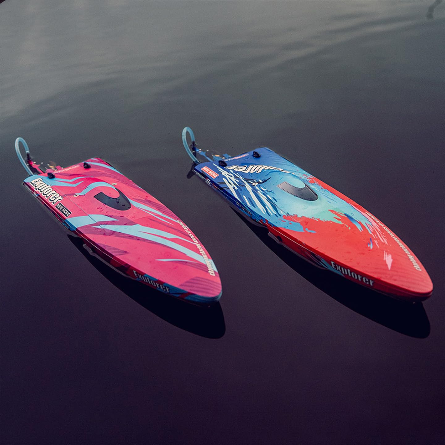 Amazon.com: TFL RC Boat Model Explorer MINI Mono 2.4GHZ ANT for