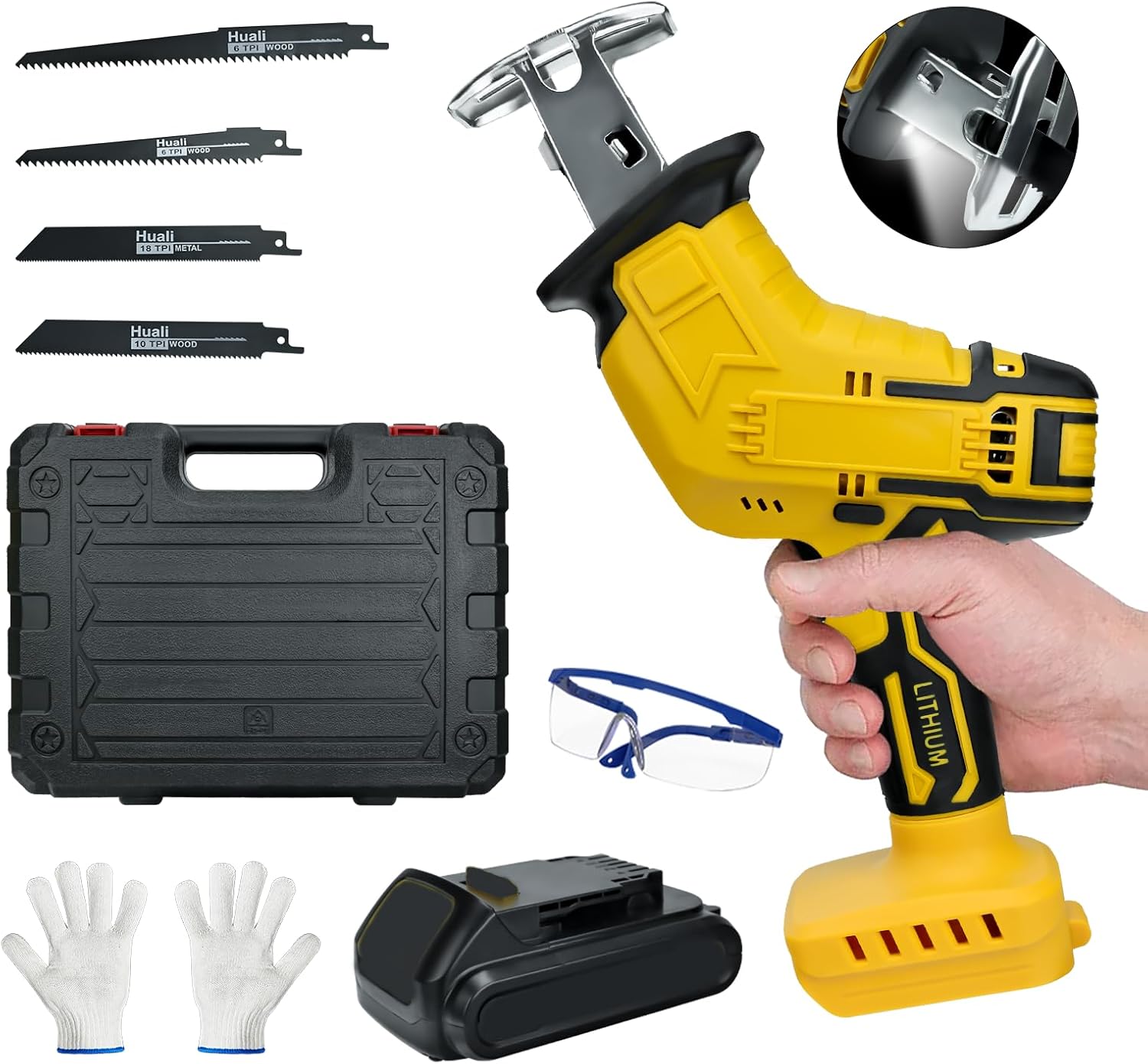 Cordless Reciprocating Saw, Saber Saw for Dewalt 20V Liberia Ubuy