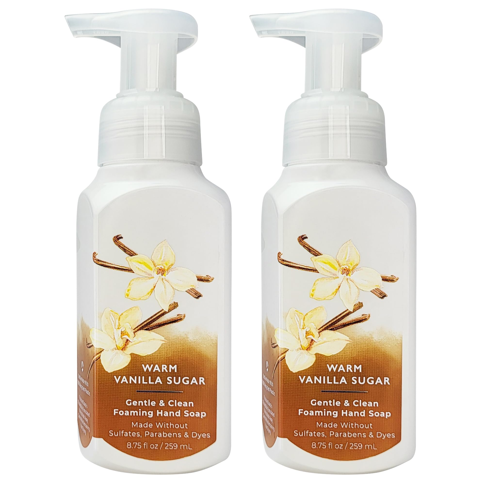 Generic Bath a?d Body - Foaming Hand Soaps - 8.75 Fl Oz / 259 mL (2 Pack) (2, Warm Vanilla Sugar)