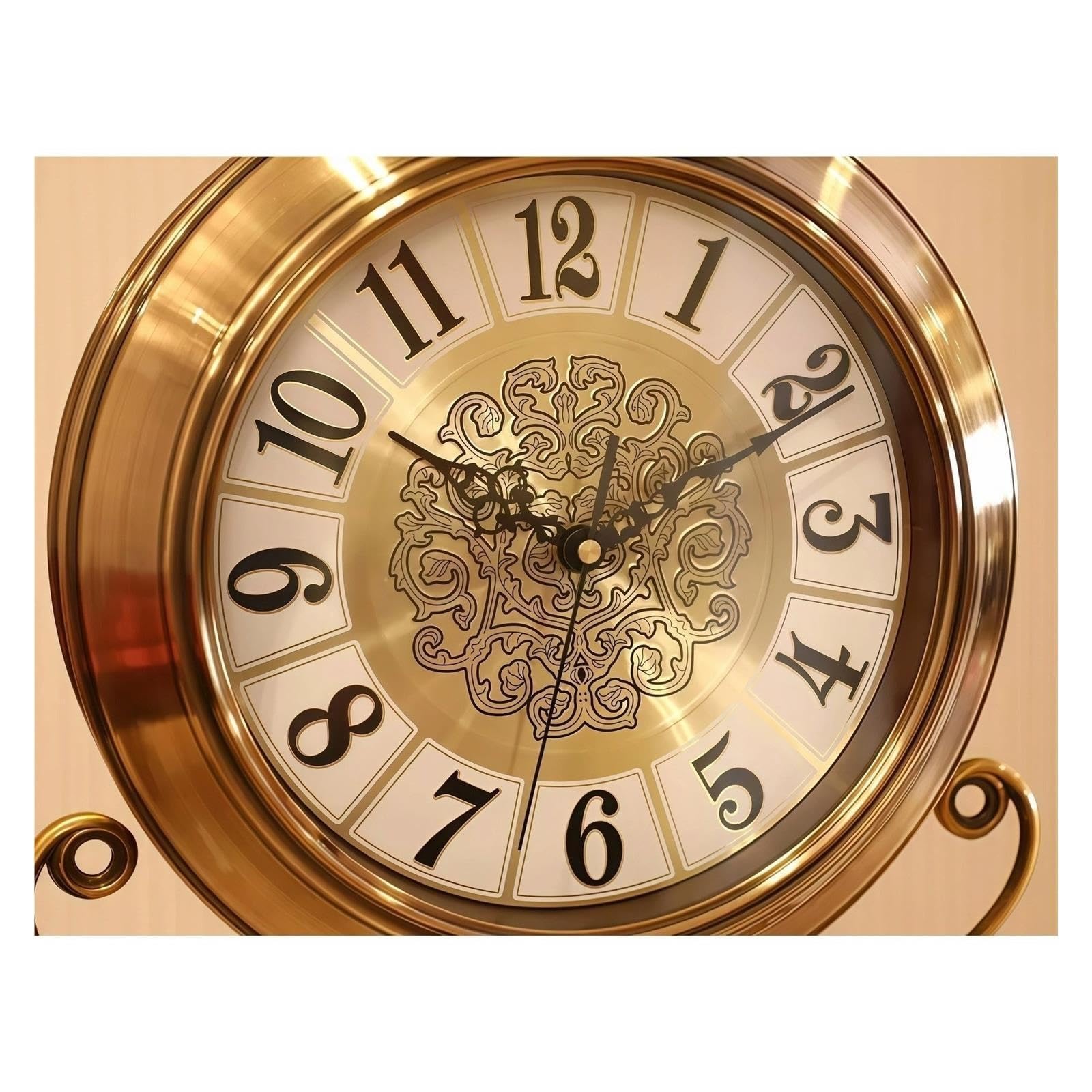 Reloj de Abuelo Reloj de pie de Metal con péndulo Europeo
