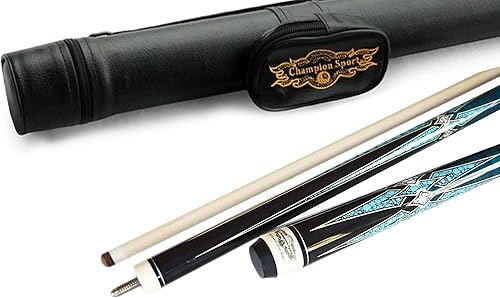 Miniatura 22 de Champion Constellation - Taco de billar de 56 pulgadas, 57 pulgadas, 60 pulgadas, 11.75, 0.492 in, 0.502 in o 0.512 in, caja blanca o negra CN-1