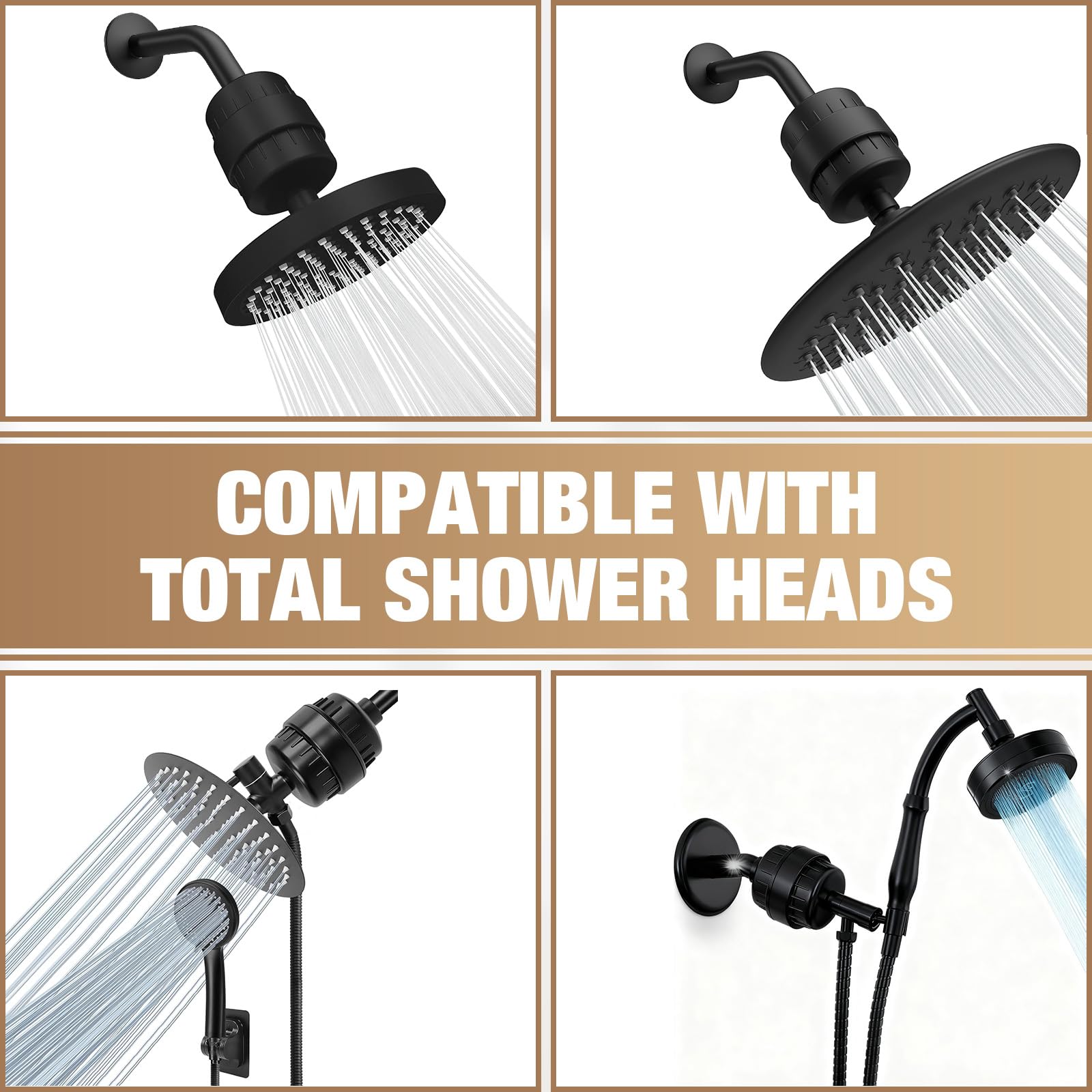 Shower Filter for Eczema - Softens Water & Protects Skin -2 Shower Filter for Eczema - Softens Water & Protects Skin -2