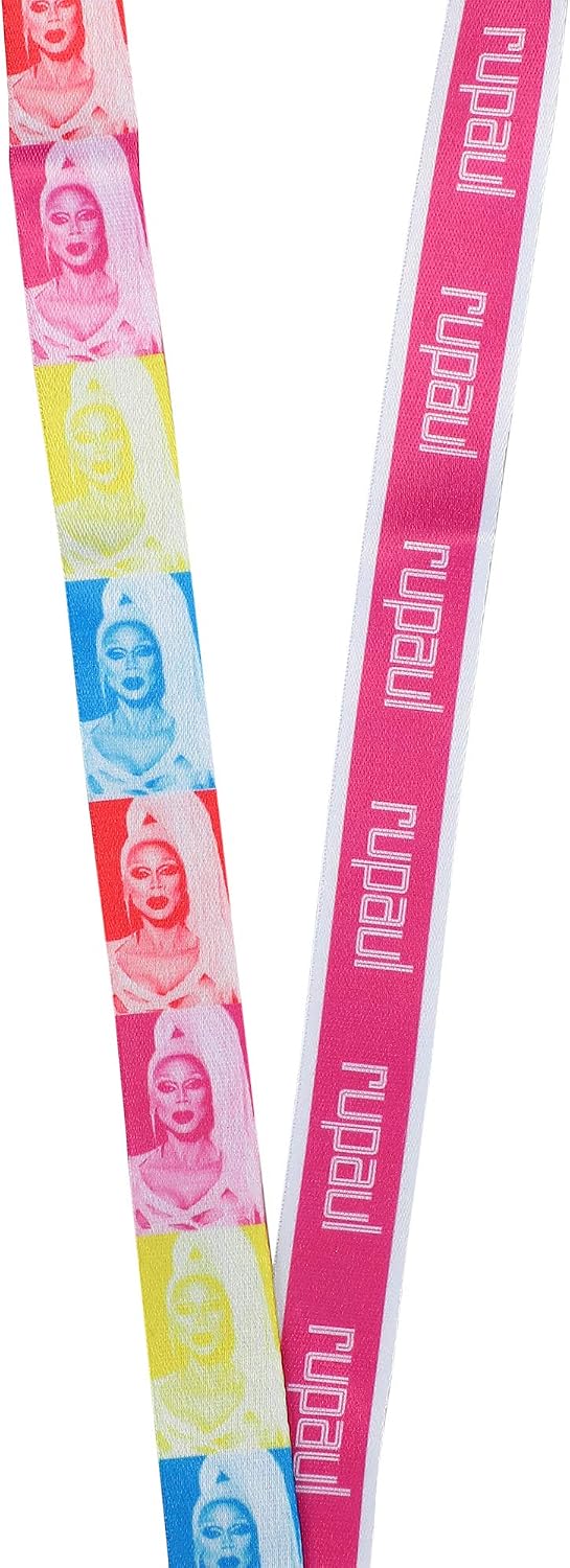 RuPaul Lanyard with Keychain