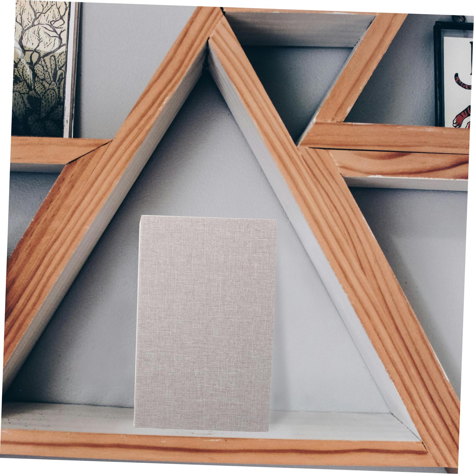 Levemolo Fake Book Decor 2pcs Desktop Adorn Simulation Book Decor Elegant Comfortable