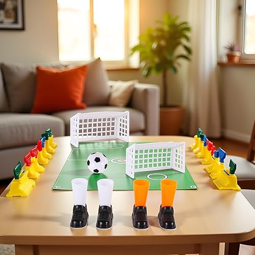 Miniatura 6 de 1 juego de fútbol de dedo juego de fútbol partido divertido juego de mesa de dedo con dos objetivos para fanáticos fiesta club fútbol productos