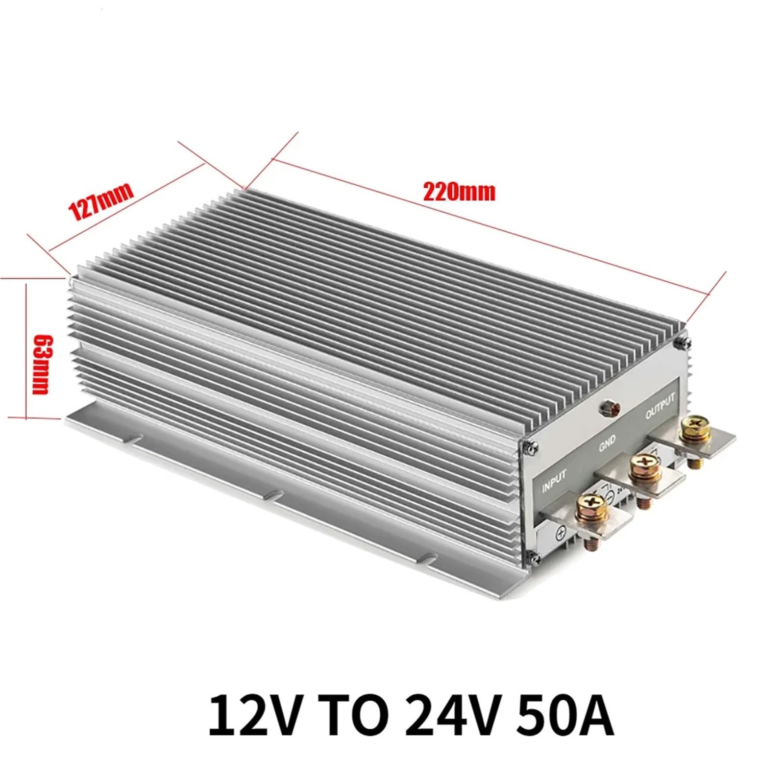 12 V DC na 24 V DC 30 A-200 A Step Up Booster przetwornica napięcia 12 V na 24 V DC-DC regulator modułu zasilania (12 V do 24 V 50 A)