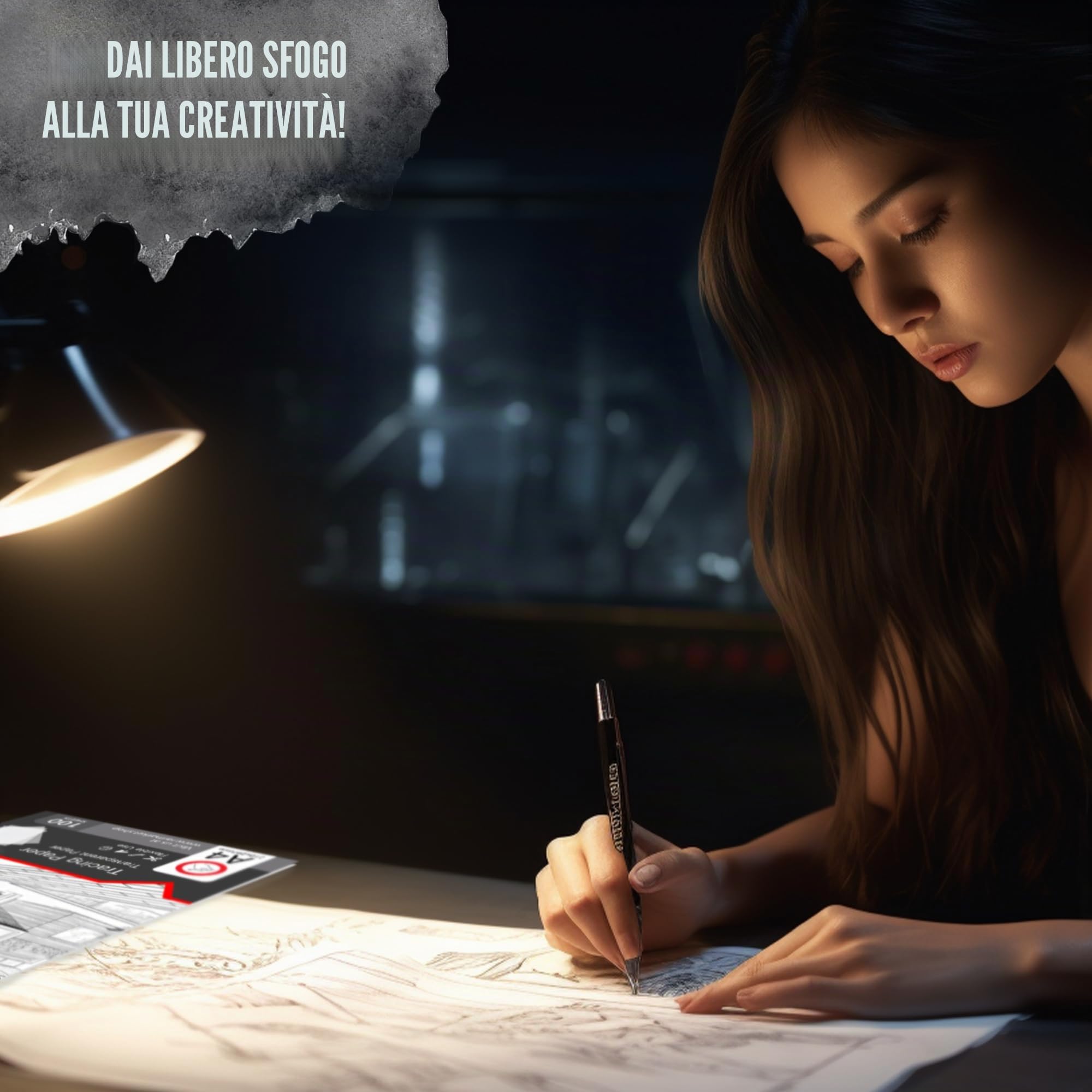 RAIMARKET Carta da Ricalco Premium - Fogli Trasparenti per Disegni Tecnici, Schizzi, Progetti Creativi e Architettonici - Ideale per Artisti, Designer e Fai-da-Te
