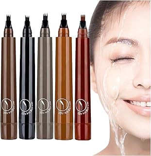 Lápiz de contorno de cejas y barba de cuatro ...