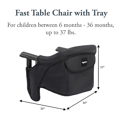Miniatura 84 de Inglesina Fast Table Chair - Silla alta galardonada para bebé para comer y cenar, compacta, portátil y plegable, no deja arañazos, para bebés de 6 a