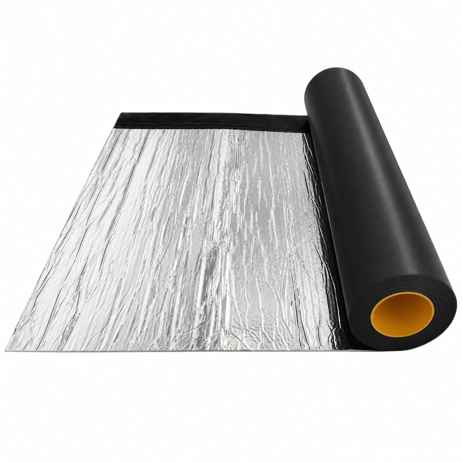 Tela Asfáltica Autoadhesiva Tejado,Cinta de Aluminio Impermeable,Rollo Bituminoso Reparación Adhesiva,Tejas Bituminosas Autoadhesivas,Extra Adhesión,para Reparación de Tuberías