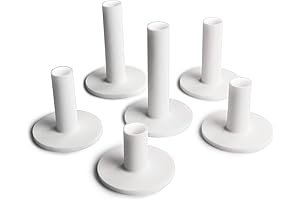 CHAMPKEY Premium Rubber Golf Tees for Range Mats