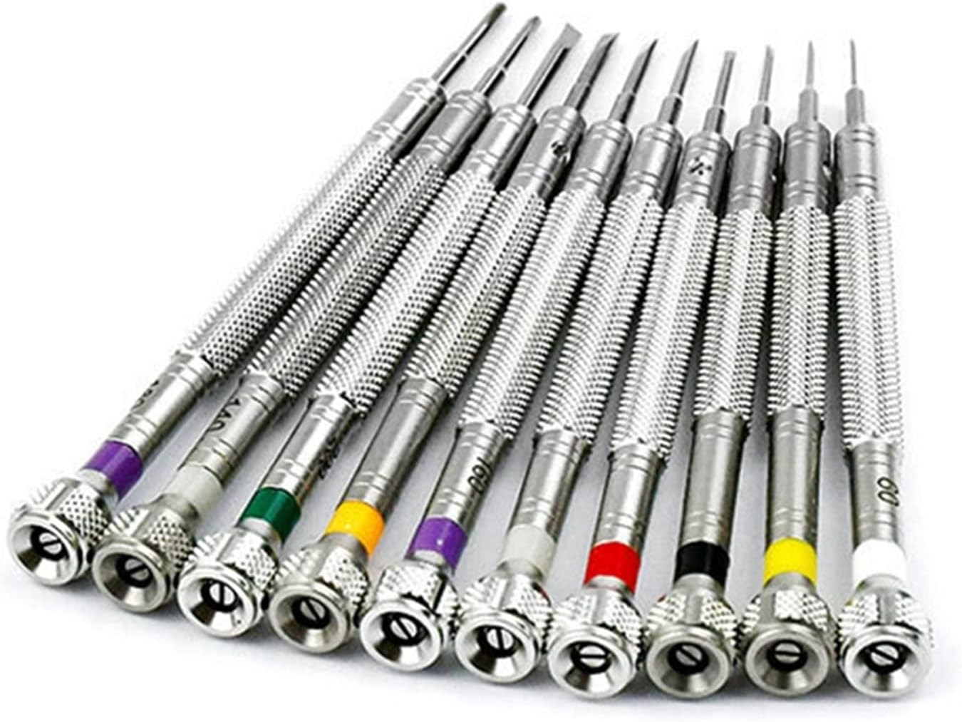 10 Pcs Steel Extreme Hardness Watch Screwdriver Set Precision Screwdrivers Watch Repair Tools Watch Tools Repair Tool kit/113