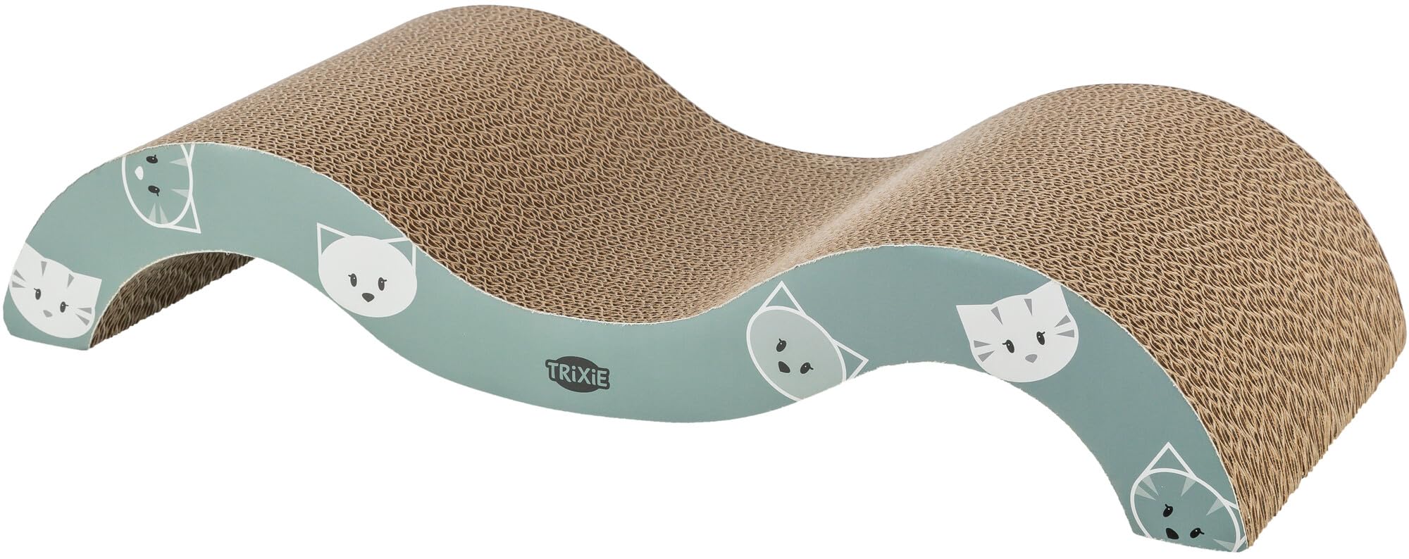 Trixie Mimi Scratching Wave Cardboard Catnip 50X9X23cm Blue (B0160VM5V4) Amazon Price History, Amazon Price Tracker