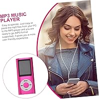 Vista 7 de Reproductor de música portátil compacto con visor de fotos de pantalla y mini puerto USB Reproductor ligero para música y estudiantes