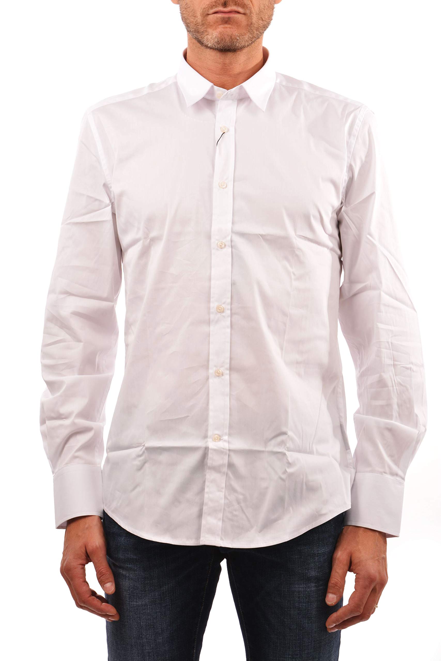 Antony Morato Men's Camicia Basica Abbottonatura a Vista Casual Shirt