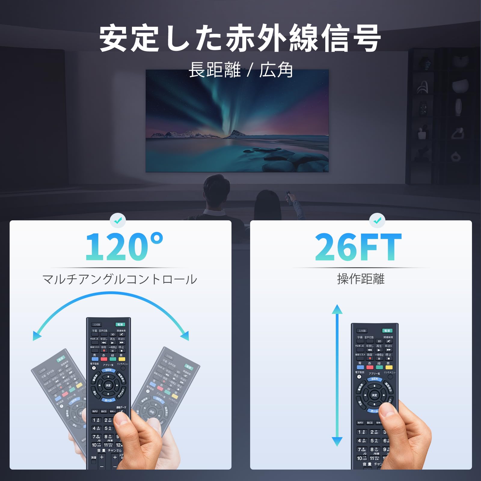 Amazon | テレビリモコン RM-JD028 for ソニー Bravia用テレビリモコン