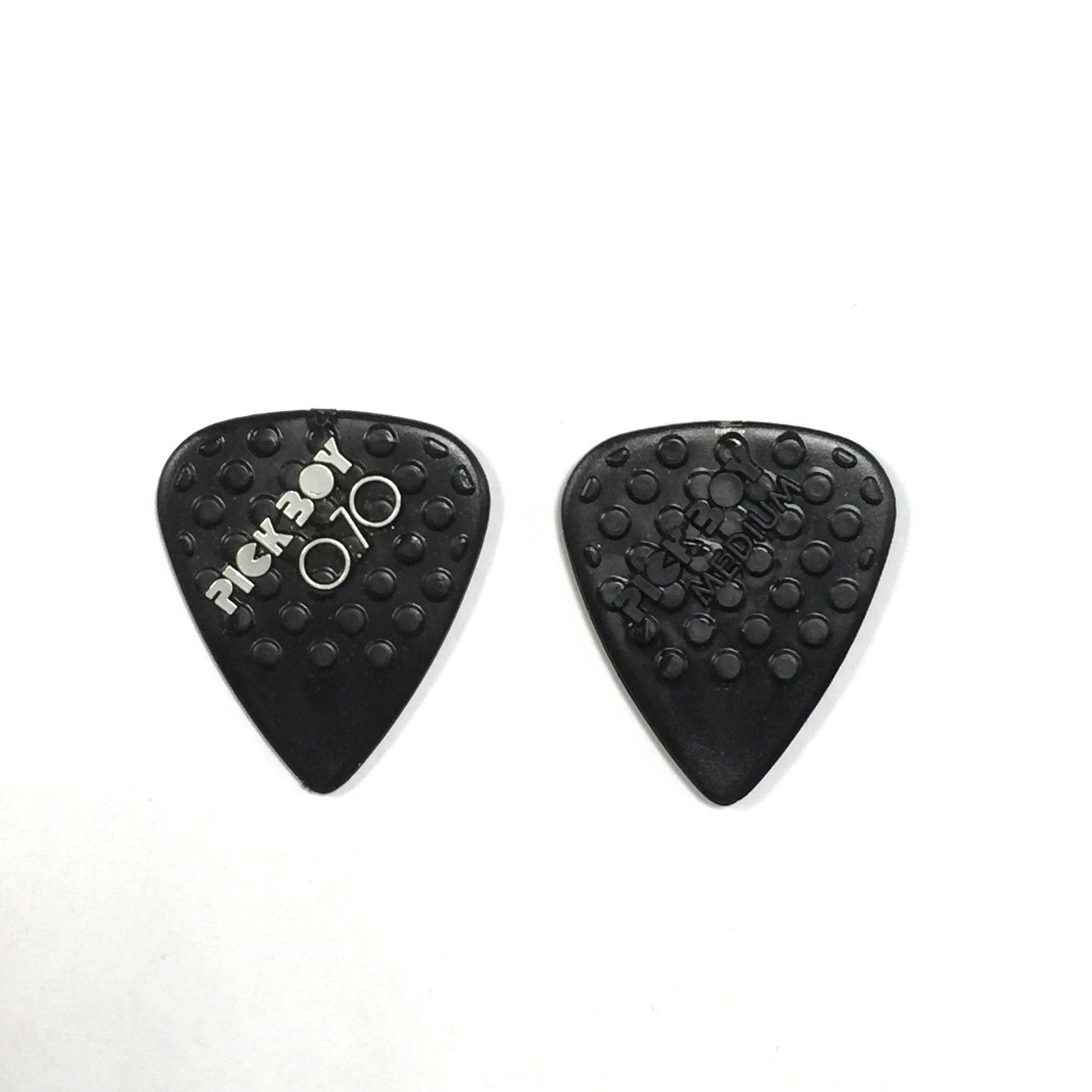 Pickboy Nylon, Grip Pick, 0.70mm, 10 picks, Black, 0.70 millimetres - Image 2