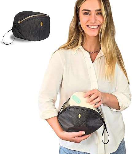 Bolsa de extractor de leche portátil para madres trabajadoras, funda para extractores inalámbricos Willow y Elvie, Idaho Jones, mini bolsa de