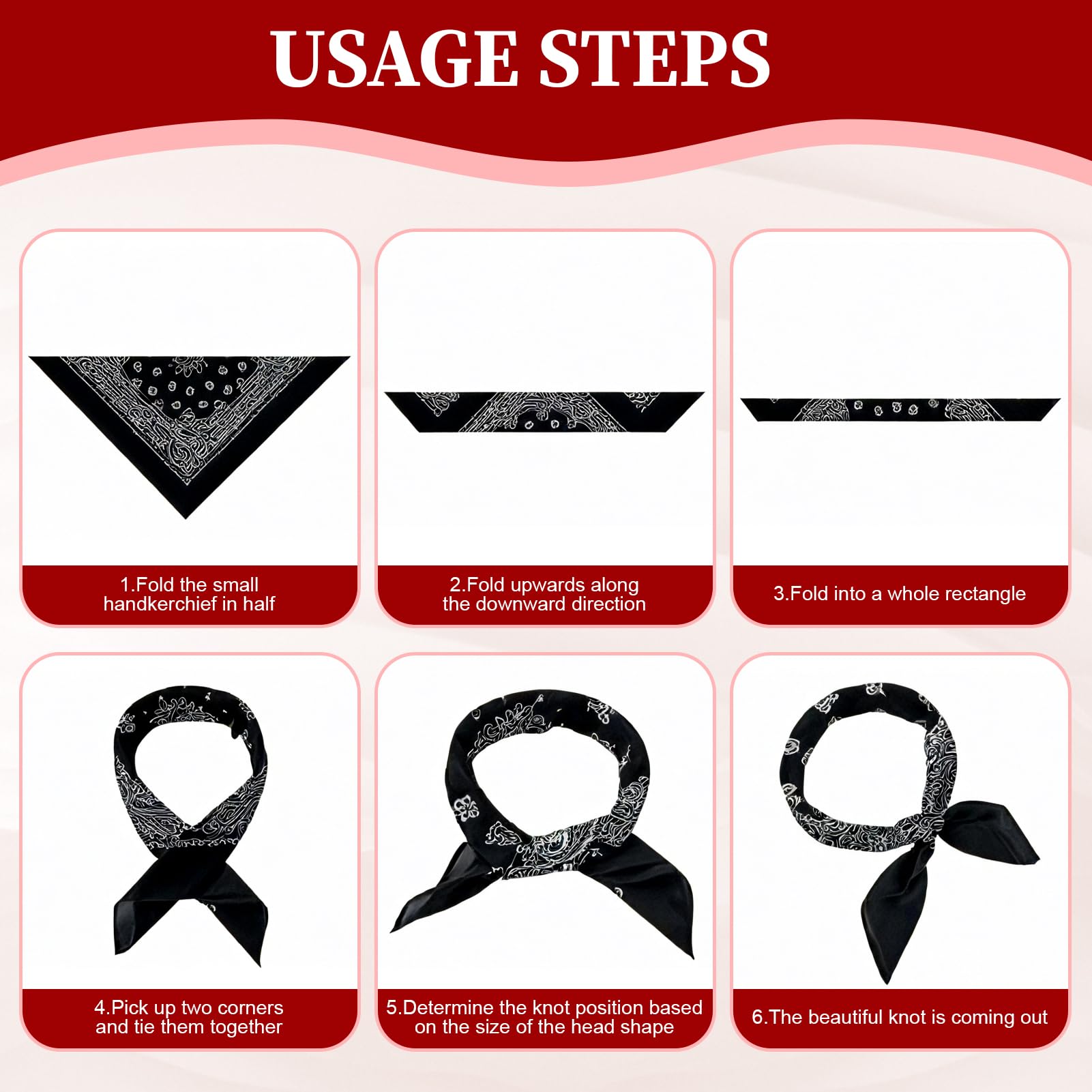 3 Piezas Bandana Hombre y Mujer, Multifuncional Pañuelos Cabeza, Bandana Deporte, Pañuelo Cara Elástico, Transpirable, Cuello para Moteros, Pesca Accesorios, Calva Disfraz