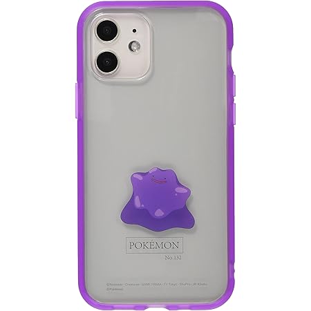 Amazon グルマンディーズ ポケットモンスター Iiiifit Clear Iphone12 12 Pro 6 1インチ 対応ケース メタモン Poke 667b パープル グルマンディーズ 家電 カメラ