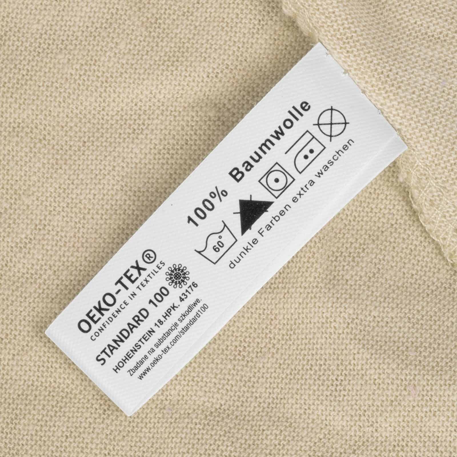 Julido Jersey Spannbettlaken 70x140 cm, Kinderbett Betttuch mit Gummizug, Bettlaken Schnee Creme aus Baumwolle, Oeko-Tex Standard 100