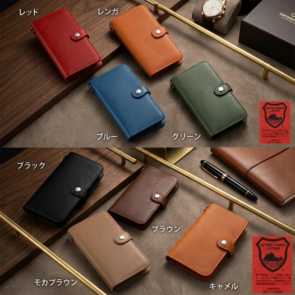 Amazon.co.jp: Pixel10a 用 ケース 日本製 栃木レザー ハンドメイド 全