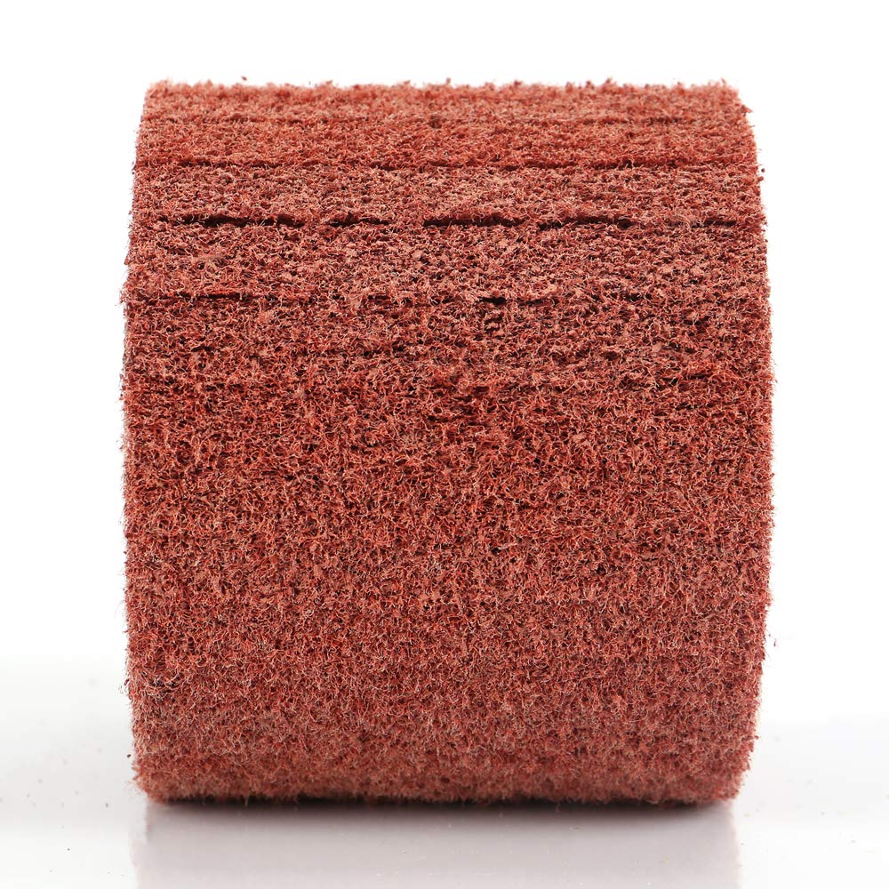 100x120mm Non-Woven Abrasive Polishing Wheel for The Surface Treatment of Metal Products Grit60#: Industrial & Scientific