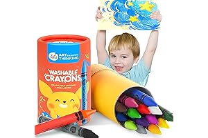 Jar Melo Jumbo Crayons for Toddlers