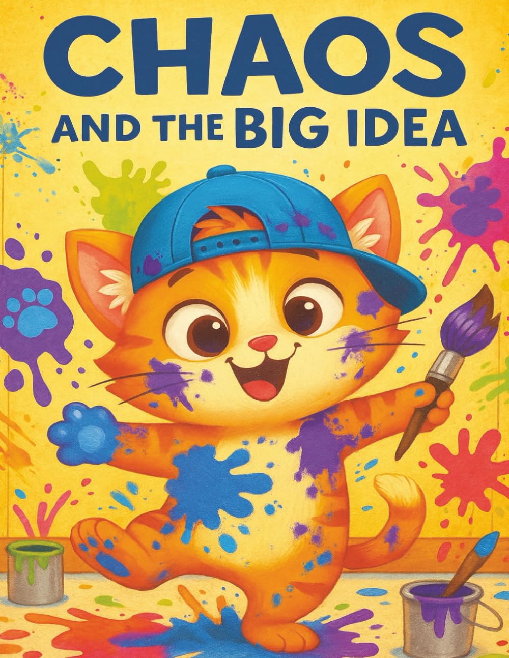 Chaos and the Big Idea: A heartwarming, laugh-out-loud adventure about creativity, courage, and being yourself. (Chaos and The Crew)