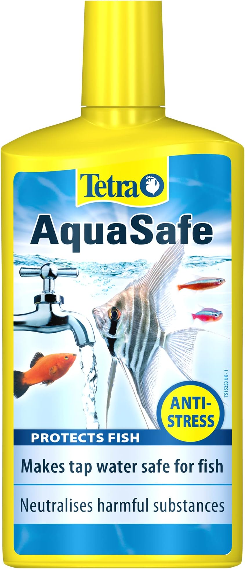Tetra AquaSafe to Turn Tap Water into Safe and Healthy Water for Fish and Plants, 500 ml
