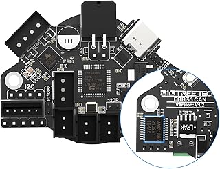 BIGTREETECH EBB36 CAN V1.2 Support CAN Bus Connection, Onboard TMC2209 UART Driver Hot-end Adapter Control Board ONLY Support Klipper for 36mm Stepper Motor Extruders (with MAX31865)