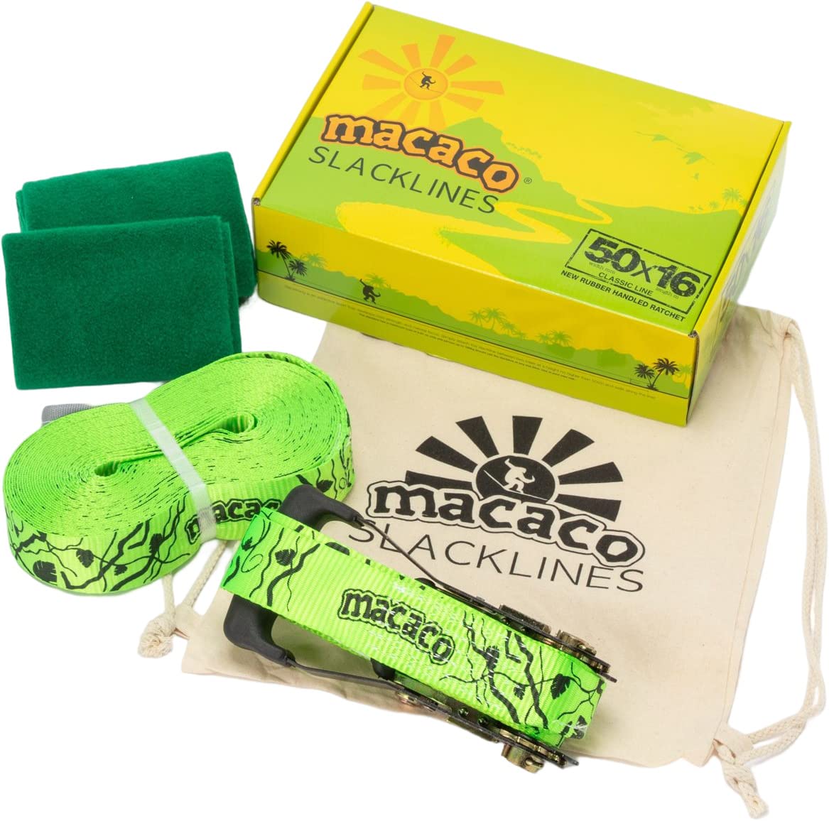 Amazon.co.jp: macaco マカコ スラックライン STANDARD CLASSIC LINE