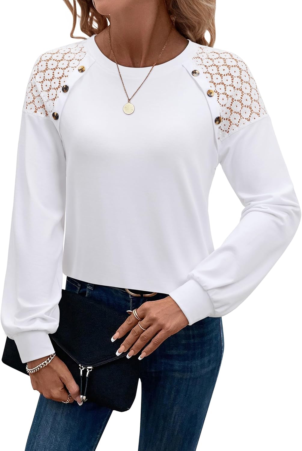 siliteelon Women’s Long Sleeve Blouses Casual Dressy Tops Business Casual Shirt for Office, Work, Travel Outfits siliteelon Women’s Long Sleeve Blouses Casual Dressy Tops Business Casual Shirt for Office, Work, Travel Outfits