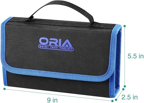 Miniatura 9 de ORIA - Juego de destornilladores kit de herramientas de reparación profesional