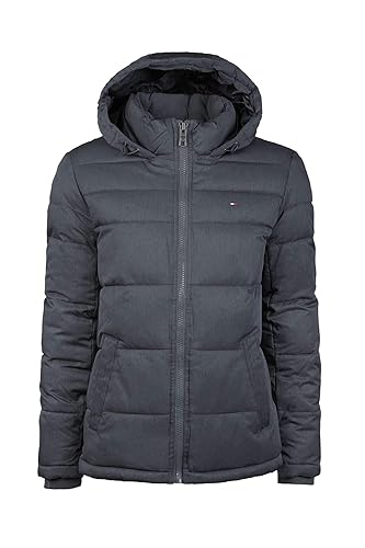 Tommy Hilfiger Chaqueta de Invierno Acolchada con Capucha para Hombre (Estándar y Grande y Alto)