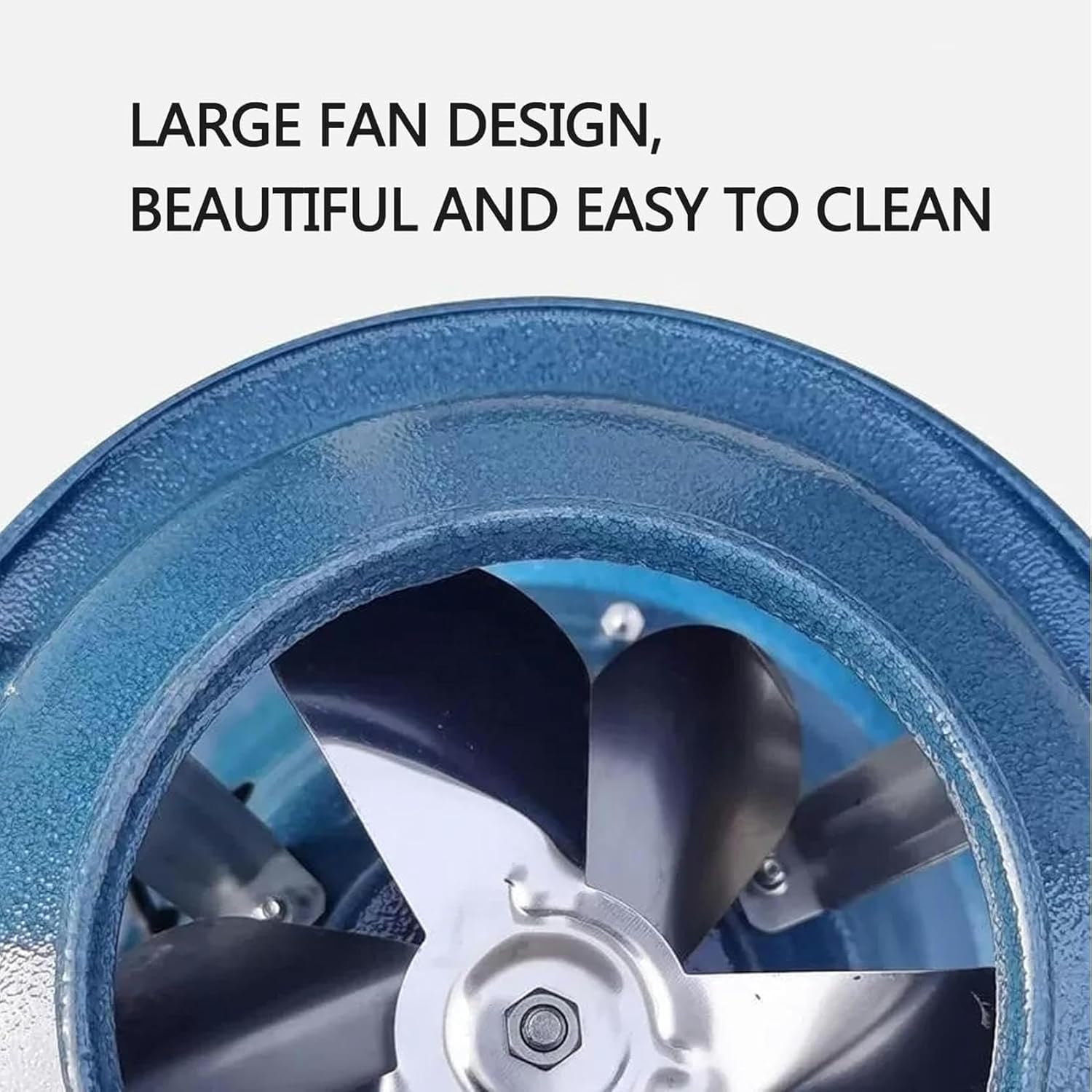 AMNOOL Household Chimney Induced Draft Fan, Fireplace Exhaust Fan, Exhaust Fan Smoke Machine Dust Chimney Induced Draft 100W(Color:Default)-Smoke Evacuator