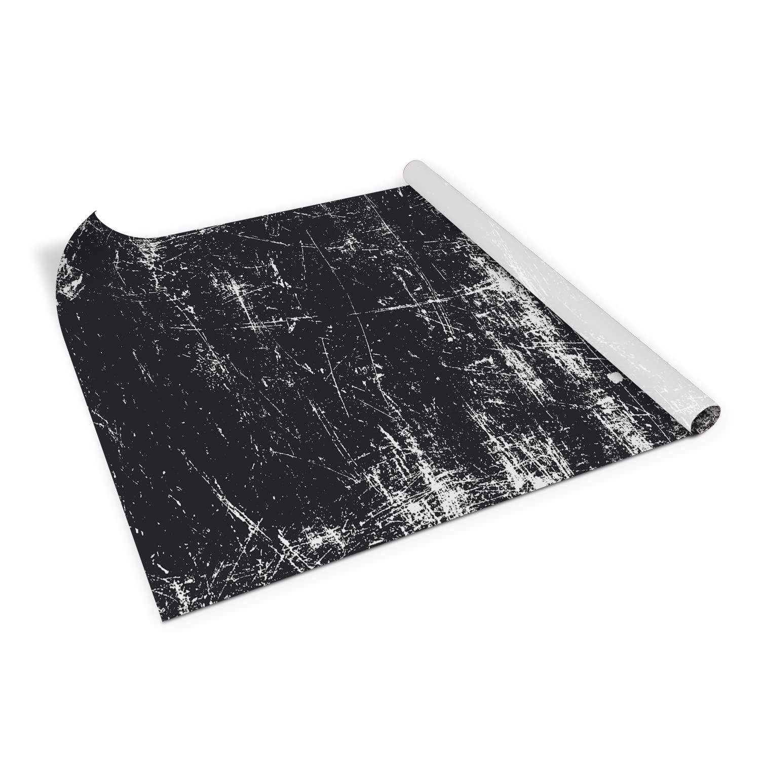 Feuille collante meuble rénovation placards abîmés béton mat 100x50