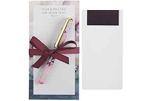 Christian Art Gifts Magnetic Notepad Gift Set