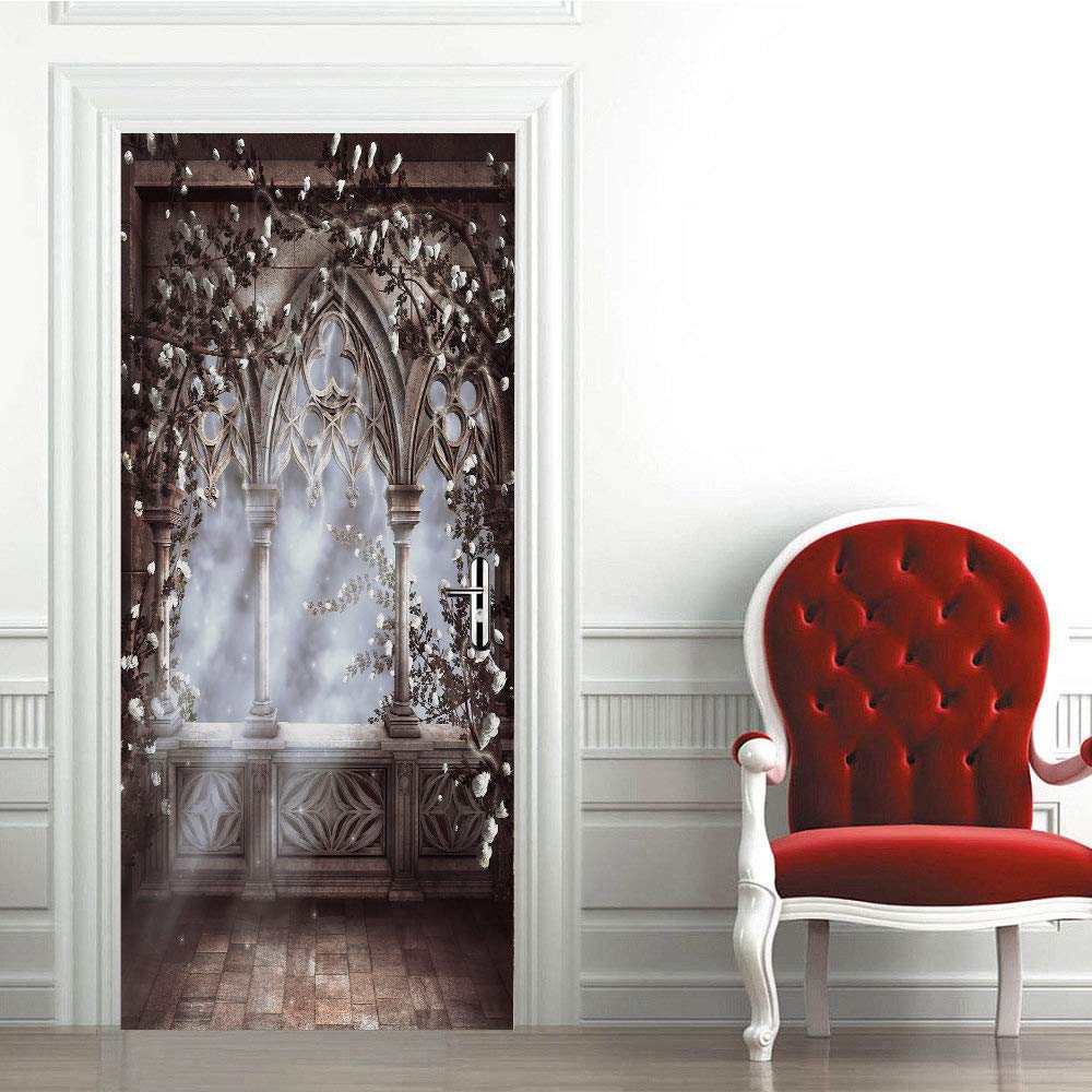 Autocollants PVC imperméable effet trompe l'oeil premium 3d pour décoration chic