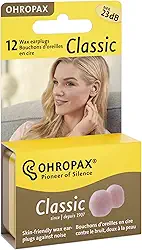 Protetor Auricular Cera Ohropax Classic 22dB - 6 Pares