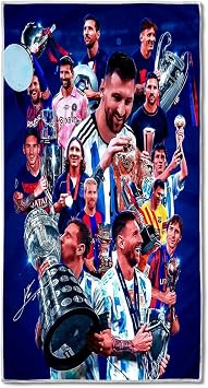 Lionel Messi Soccer Stars Beach Towels