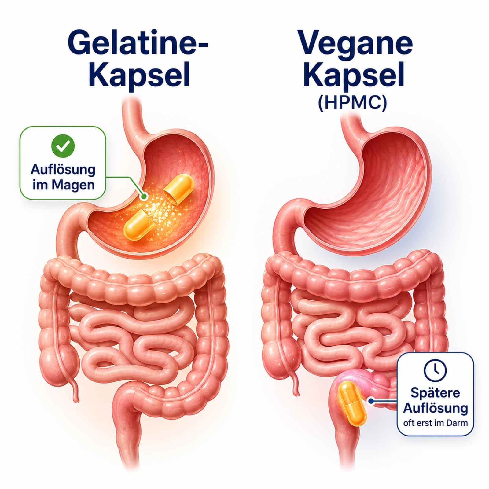 MYRRHE + KAMILLE + KAFFEEKOHLE 1080 Pulver Kapseln (3x360) für den gestressten Darm nach AYURVEDA und Hildegard von Bingen - NATUR pur - OHNE ZUSATZSTOFFE [18 Monate] 27160-7