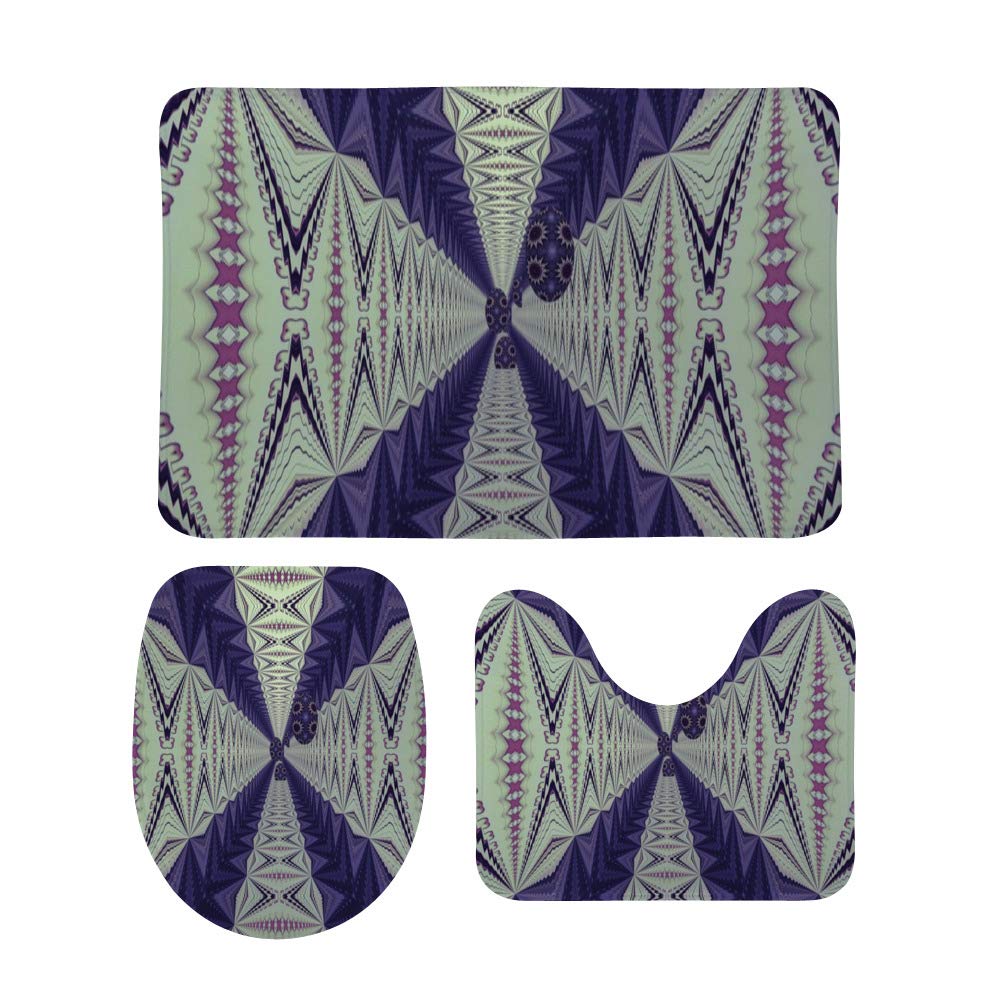 Tapis de bain pour bébé et chien en velours corail doux | Lot de 3 tapis antidérapants