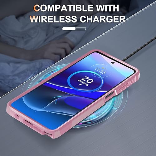 Miniatura 7 de Funda para Motorola Moto G Stylus 5G 2022 con protector de pantalla de vidrio templado, resistente, a prueba de golpes, funda protectora de cuerpo