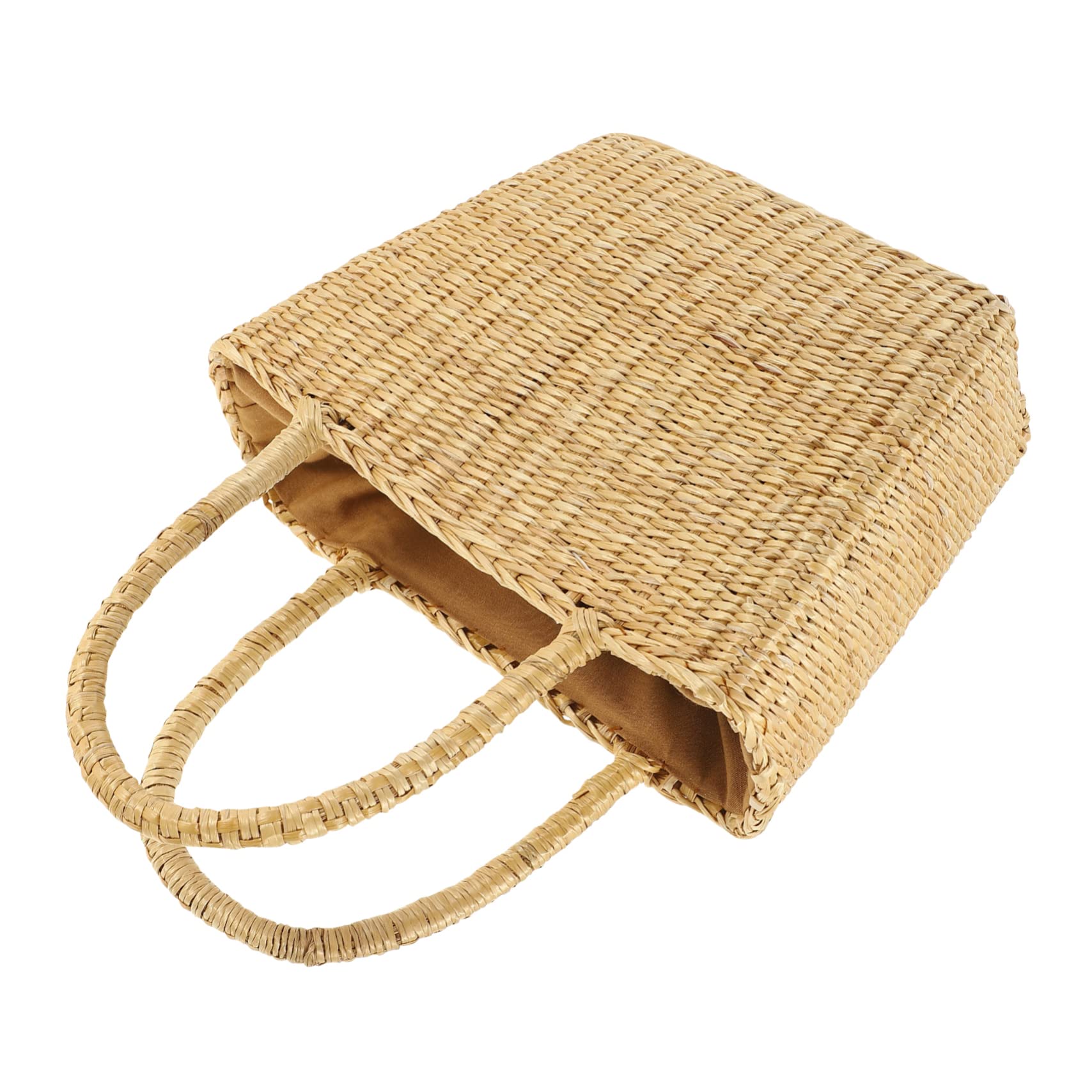 LIFKOME 2pièces De Plage Tissé Main Cabas Pour Voyage Style Pastoral Et Pratique
