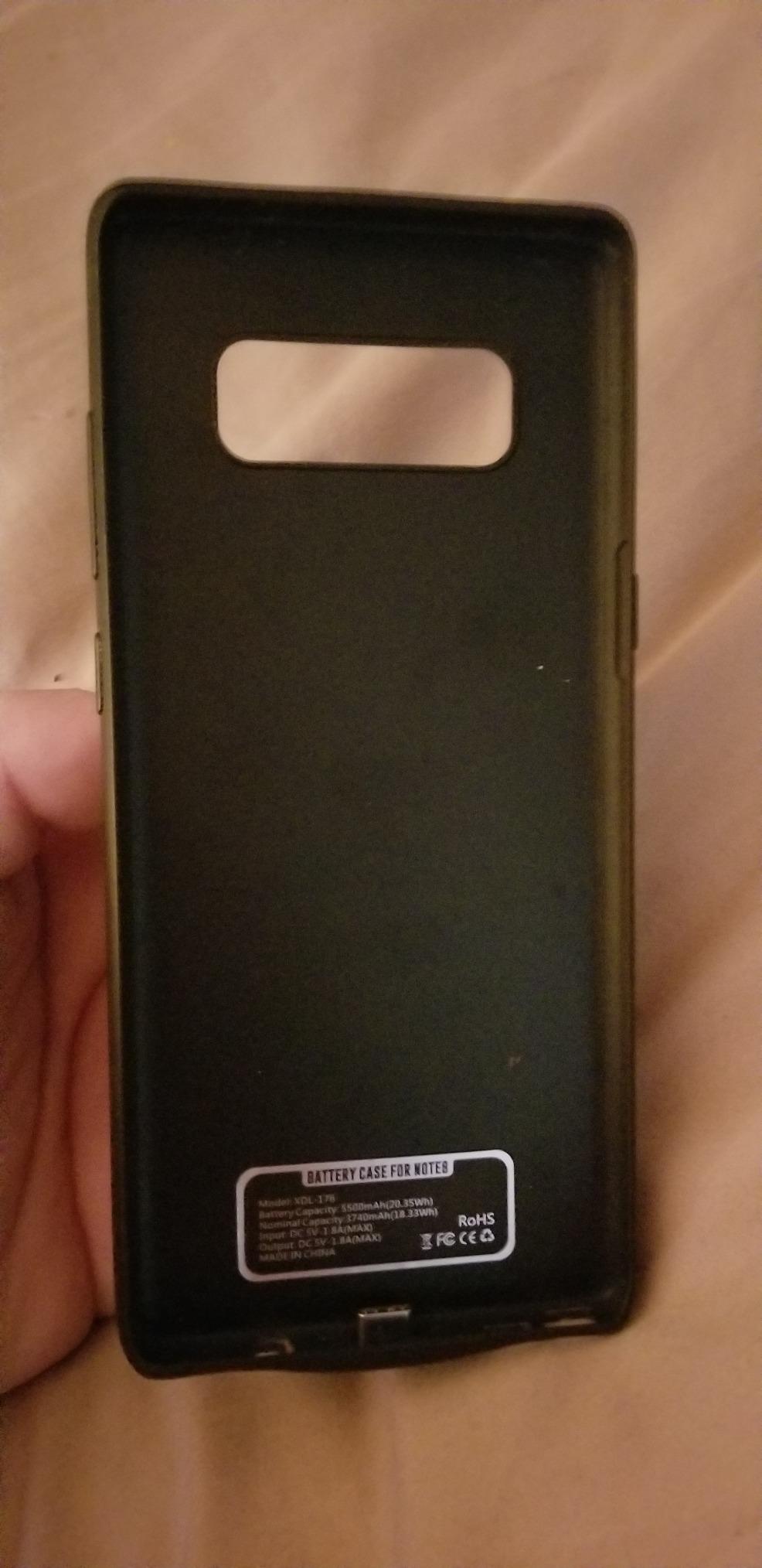 Galaxy Note 8 Battery Case, Note 8 5500mAh External Backup