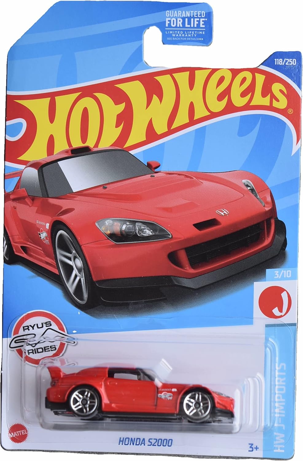 Hot wheels Honda S2000 Red HW J-Imports 118/250 3/10 UK | Ubuy