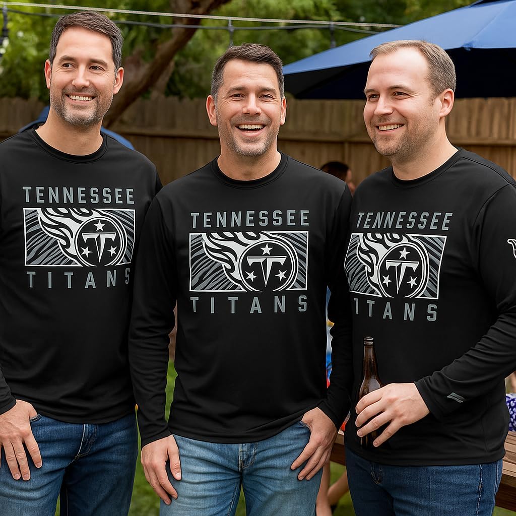 Zubaz NFL Men's Long Sleeve Team Graphic T-Shirt, Official Fan Apparel (Small - 5XL) - Image 2