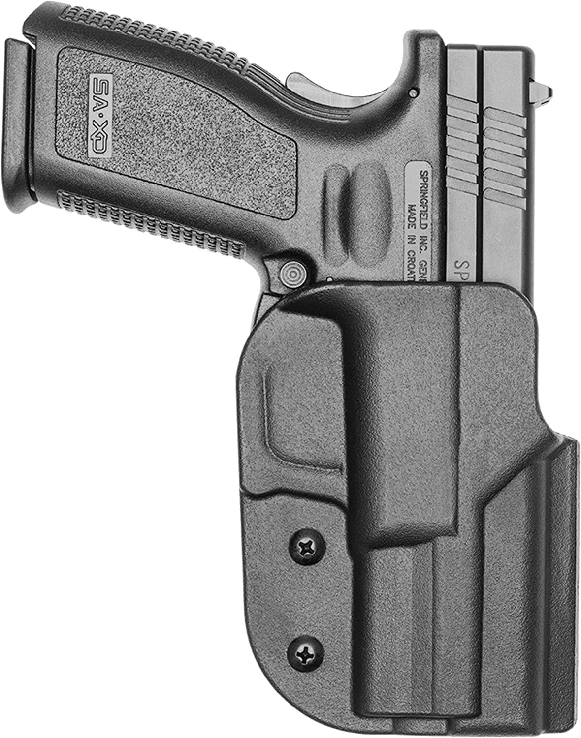 Springfield Armory XD 4" OWB Holster - USA Made - Fits Springfield XD 4in - Outside Waistband Open Carry (Right Hand) - Signature OWB Holster by Blade-Tech Holsters