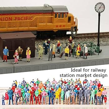 Namalu 14 Pcs 1: 25 Scale Miniature People Figurines India